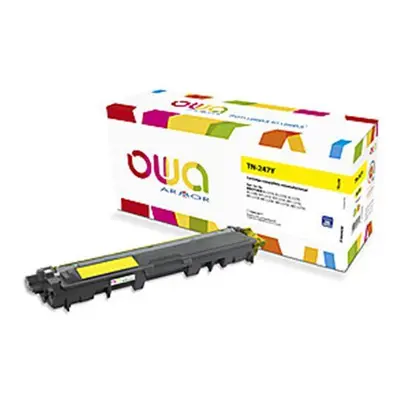 OWA Armor toner kompatibilní s Brother TN-247Y, 2300st, žlutá/yellow