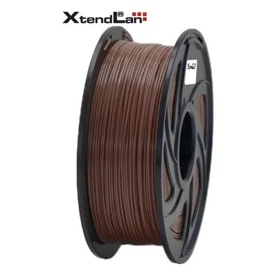 XtendLAN PLA filament 1,75mm hnědý 1kg