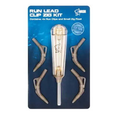 Nash Sada na montáž Run Lead Clip Zig Kit 4ks