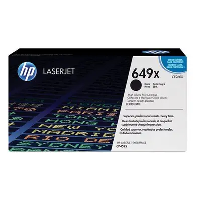 Toner HP CE260X černý originální