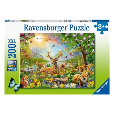 Puzzle Ravensburger Puzzle 133529 Lesní Zvířata 200 Dílků