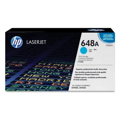 Toner HP CE261A azurový originální