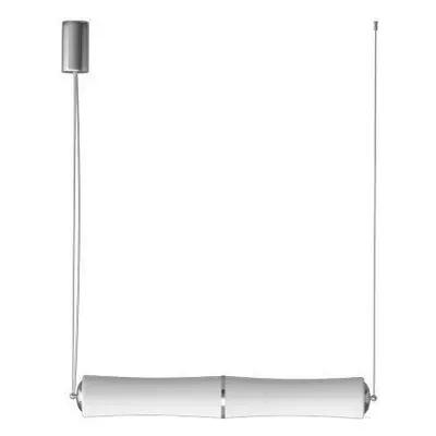 Stropní světlo Immax NEO BAMBOOS Smart závěsné svítidlo 90cm 30W bílé, Zigbee 3.0