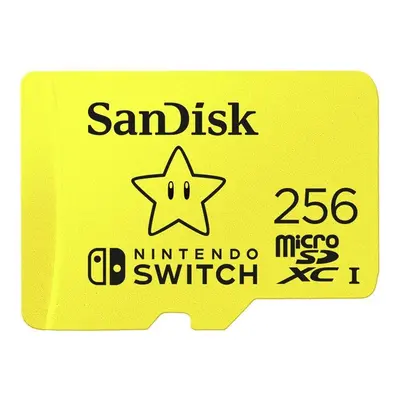 Paměťová karta Sandisk MicroSDXC 256GB Nintendo Switch