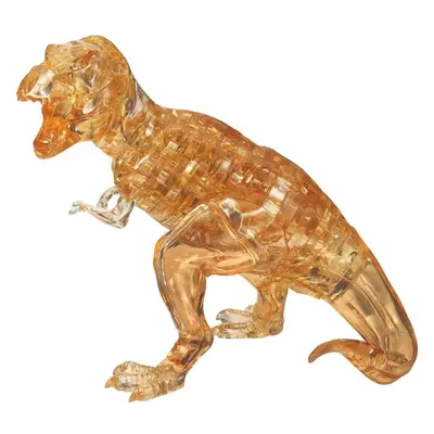 3D puzzle HCM Kinzel 3D Crystal puzzle Tyranosaurus žlutý 49 dílků