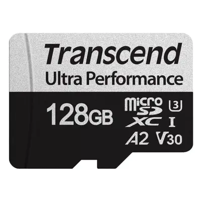 Paměťová karta Transcend microSDXC 128GB 340S + SD adaptér