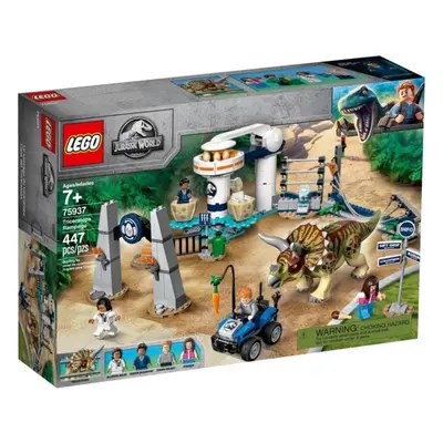 LEGO stavebnice LEGO Jurassic World 75937 Triceratopsovo běsnění