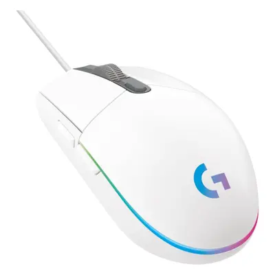 Herní myš Logitech G203 Lightsync, white