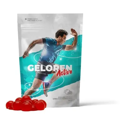 Kloubní výživa Geloren Active 400g (90 tablet), pomeranč