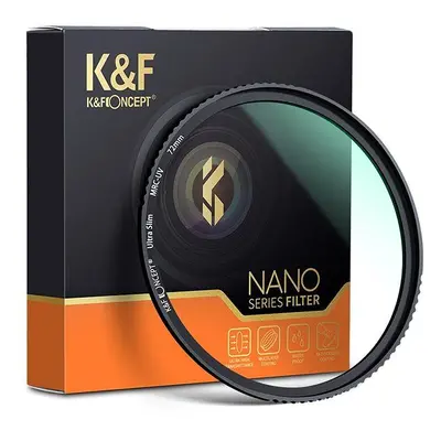 UV filtr K&F Concept Ultra Slim MC UV filtr Nano- 58 mm