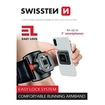 Držák na mobilní telefon Swissten Easy Lock Armband