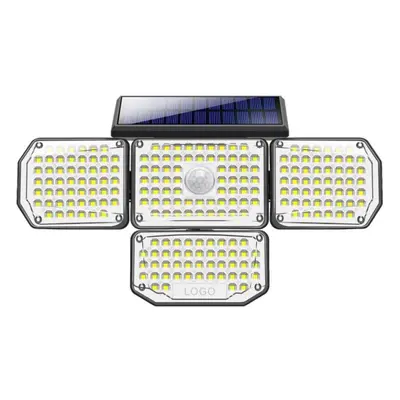 LED reflektor IMMAX CLOVER-2 Venkovní solární nástěnné LED osvětlení s externím solárním panelem