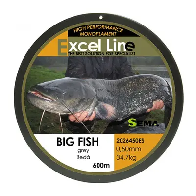 Sema Vlasec Big Fish 600m 0,50mm 34,7kg