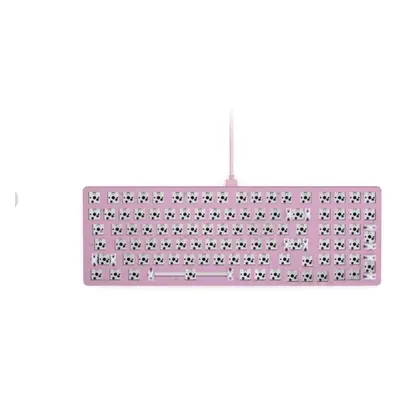 Herní klávesnice Glorious GMMK 2 Compact keyboard - Barebone - US, pink