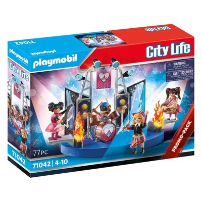 Stavebnice Playmobil 71042 Hudební skupina