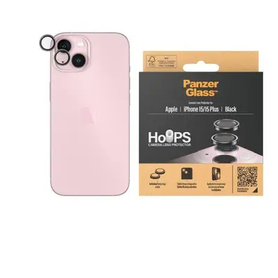 Ochranné sklo na objektiv PanzerGlass Camera Protection Rings Apple iPhone 15 / Plus - Hoops Rin