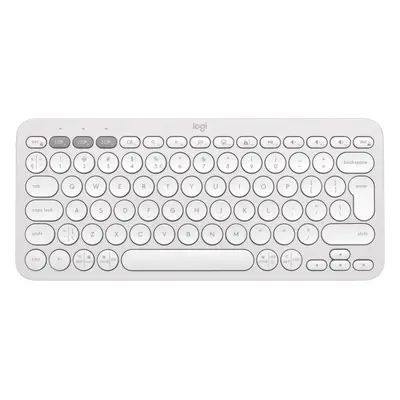 Klávesnice Logitech Pebble Keyboard 2 K380s, Off-white - US INTL