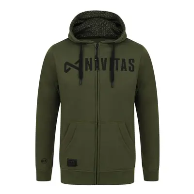 Navitas Mikina CORE Zip Hoody Green S