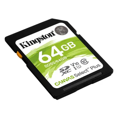 Paměťová karta Kingston SDXC 64GB Canvas Select Plus