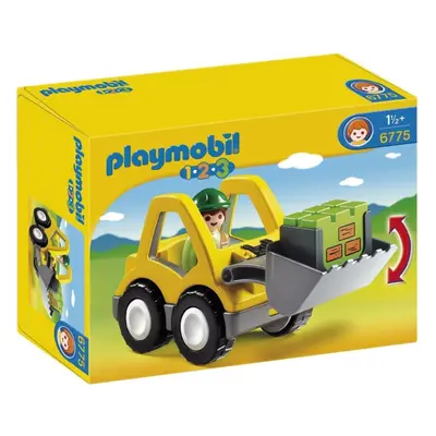 Doplňky k figurkám Playmobil 6775 Čelní nakladač