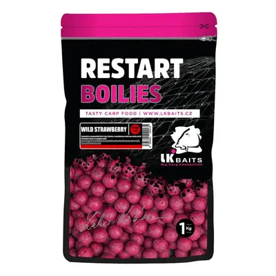 LK Baits Boilies Restart Wild Strawberry 1kg 20mm