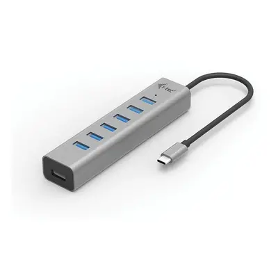 USB Hub i-tec USB-C Charging Metal HUB 7 Port