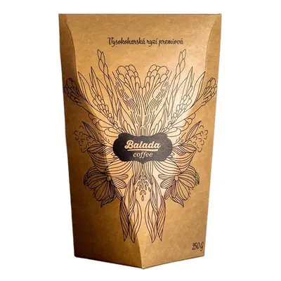 Káva Balada Coffee Ecuador, zrnková káva, 250g