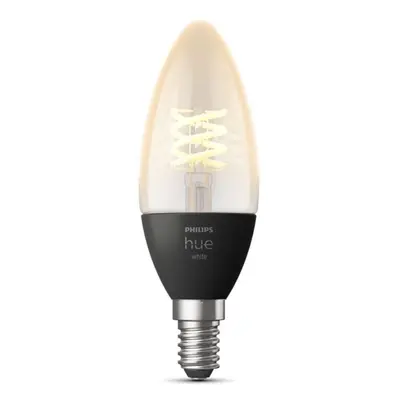 LED žárovka Philips Hue White 4.5W 550 Filament svíčka E14