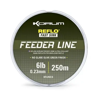 KORUM Vlasec Feeder Line 250m 0,23mm 6lb