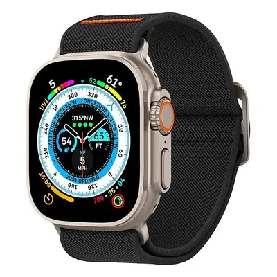 Řemínek Spigen Lite Fit Ultra Black Apple Watch 49mm/45mm/44mm/42mm