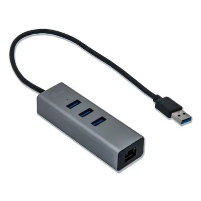 Replikátor portů i-tec USB 3.0 Metal 3-portový s Gigabit Ethernet