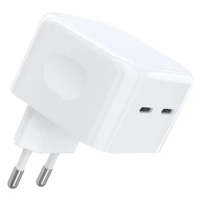 Nabíječka do sítě ChoeTech Dual USB-C PD 35W Wall Charger