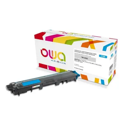 OWA Armor toner kompatibilní s Brother TN-245C/TN-246C, 2200st, modrá/cyan