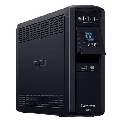 Záložní zdroj CyberPower CP1600EPFCLCD SineWave LCD GP UPS 1600VA/1000W