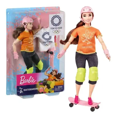 Mattel Barbie Skateboarding Tokyo 2020, GJL78