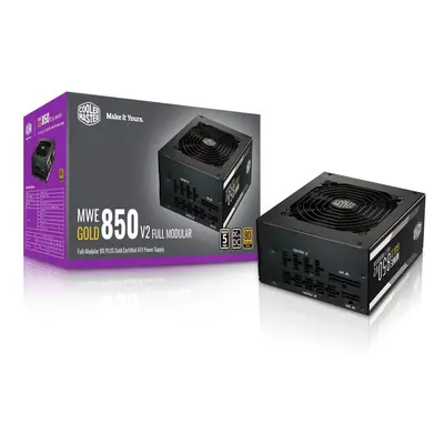 Počítačový zdroj Cooler Master MWE 850 Gold V2 Full Modular