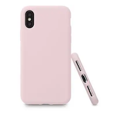 Ochranný silikonový kryt CellularLine SENSATION pro Apple iPhone X/XS, starorůžový