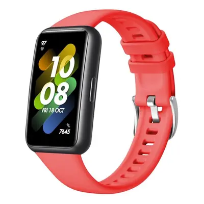 Řemínek FIXED Silicone Strap pro Huawei Band 7 červený