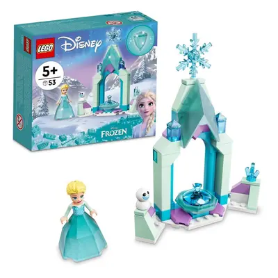 LEGO stavebnice LEGO® I Disney Ledové království 43199 Elsa a zámecké nádvoří