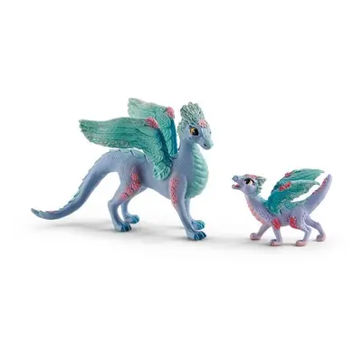 Figurky Schleich Květinový drak s mládětem 70592