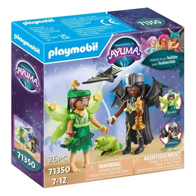 Stavebnice Playmobil 71350 Forest Fairy & Bat Fairy s tajemnými zvířaty