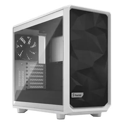 Počítačová skříň Fractal Design Meshify 2 White TG Clear