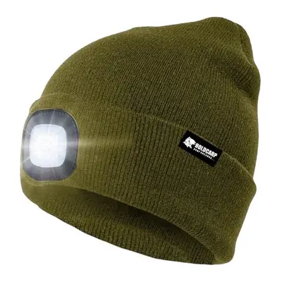 Holdcarp LED Light USB Beanie Zelená