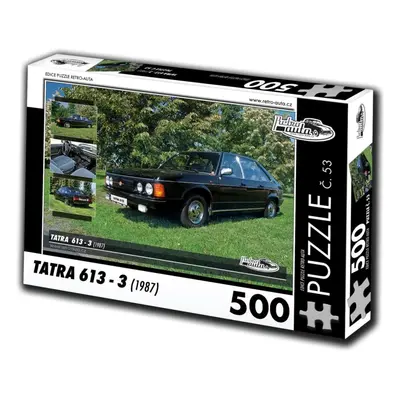 Puzzle Retro-auta Puzzle č. 53 Tatra 613-3 (1987) 500 dílků