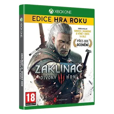 Hra na konzoli Zaklínač 3: Divoký hon - Edice Hra Roku CZ - Xbox One