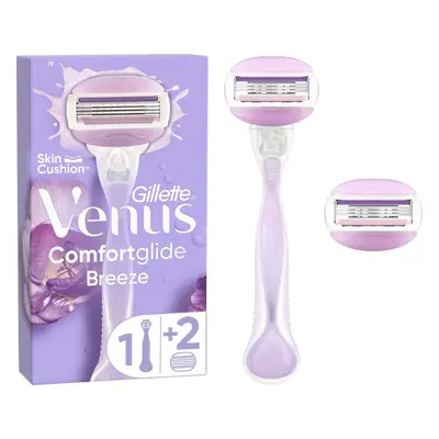 Dámský holicí strojek GILLETTE Venus ComfortGlide Breeze + hlavice 2 ks