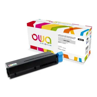 OWA Armor toner kompatibilní s OKI 44917602, 12000st, černá/black