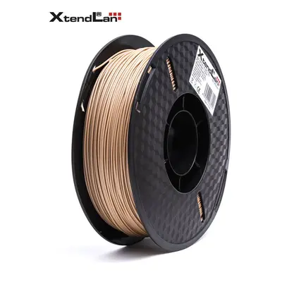 XtendLAN PLA filament 1,75mm dřevěný 1kg