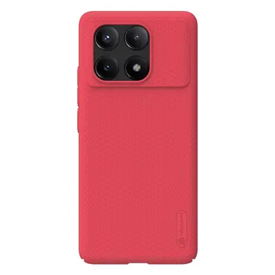 Kryt na mobil Nillkin Super Frosted Zadní Kryt pro Poco X6 Pro 5G Bright Red