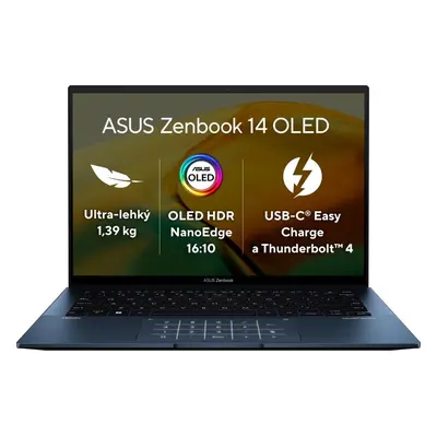 Ultrabook ASUS Zenbook 14 OLED UX3402VA-OLED436W Ponder Blue celokovový